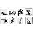Portal Warning Sign Coasters